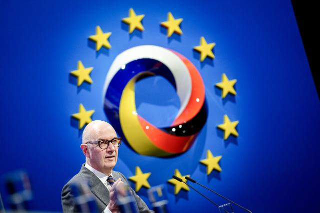 18 November 2025, Berlin: French Minister of Economy, Finance and Industrial and Digital Sovereignty Roland Lescure speaks at the opening of the European Digital Sovereignty Summit at the Euref Campus. Photo: Kay Nietfeld/dpa