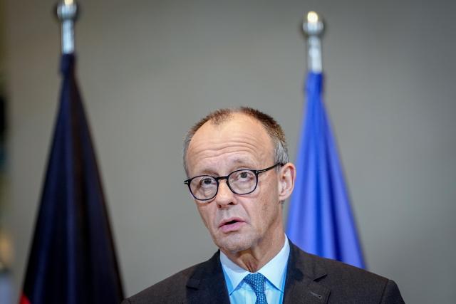 19 November 2025, Berlin: German Chancellor Friedrich Merz gives a press conference in the Federal Chancellery. Photo: Kay Nietfeld/dpa
