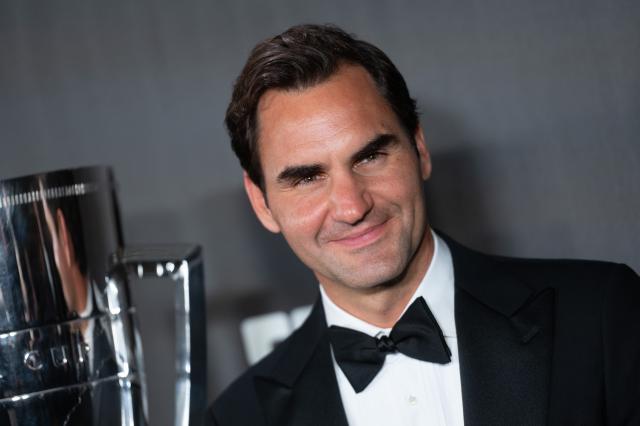 FILED - 19 September 2024, Berlin: Swiss former tennis player Roger Federer attends the Opening Night of the Laver Cup tennis tournament. Photo: Christophe Gateau/dpa