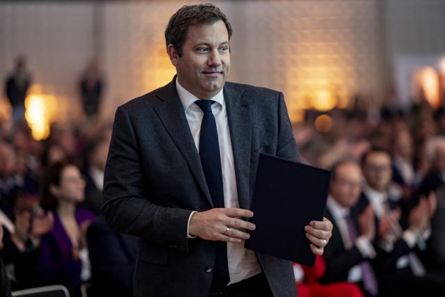 25 November 2025, Berlin: Lars Klingbeil, German Minister of Finance, takes part in the Employers' Day 2025. Photo: Fabian Sommer/dpa
