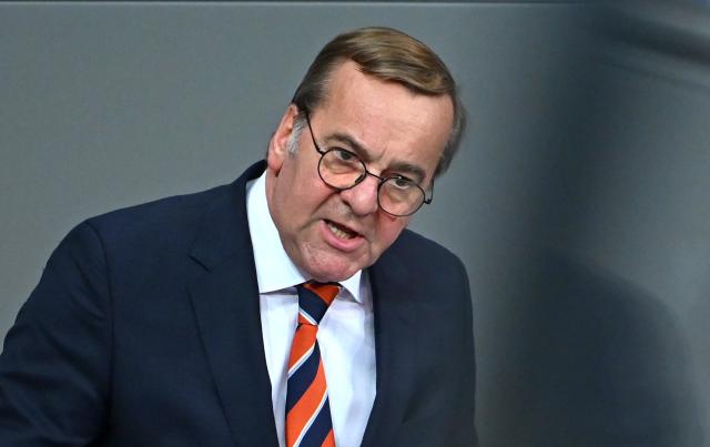 26 November 2025, Berlin: German Defence Minister Boris Pistorius speaks during the general debate at the German Bundestag. Photo: Elisa Schu/dpa