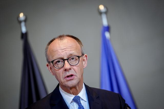 01 December 2025, Berlin: German Chancellor Friedrich Merz speaks during a joint press conference with Polish Prime Minister Donald Tusk, on the occasion of the German-Polish government consultations at the Federal Chancellery in Berlin. Photo: Kay Nietfeld/dpa