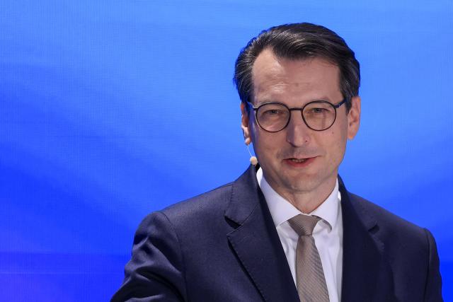 FILED - 20 November 2025, Saxony, Leipzig: Milan Nedeljkovic, BMW Board Member for Production, speaks at the ceremony to mark 20 years of the BMW plant in Leipzig. BMW's supervisory board has appointed Milan Nedeljkovic, the German carmaker's current head of production, as chief executive, succeeding Oliver Zipse, the company announced on Tuesday. Photo: Jan Woitas/dpa