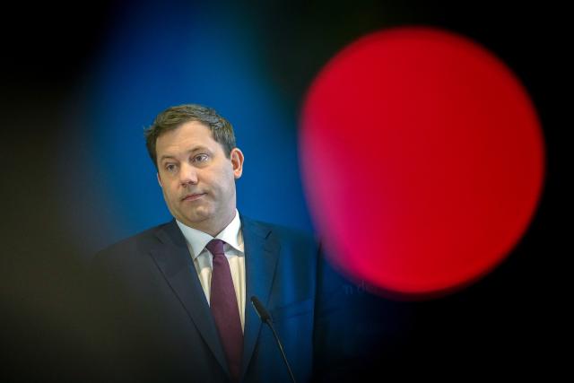 17 December 2025, Berlin: Lars Klingbeil, German Minister of Finance, Vice-Chancellor and Social Democratic Party (SPD) Federal Chairman gives a press conference on the resolutions in his ministry after the German Cabinet meeting. Photo: Kay Nietfeld/dpa