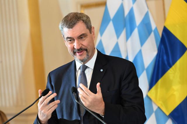 17 December 2025, Bavaria, Munich: Markus Soeder, Prime Minister of Bavaria, speaks at the award ceremony for the Bavarian State Medal for Queen Silvia of Sweden in the Munich Residence. Photo: Felix Hörhager/dpa