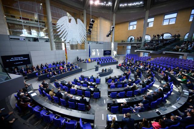 17 December 2025, Berlin: Bundestag President Julia Kloeckner opens the 49th plenary session of the 21st legislative period in the German Bundestag with a speech on the attack in Australia. After a government questioning and the Federal Chancellor's government statement on the EU summit taking place at the end of the week, the Bundestag deals with the Poverty and Wealth Report and the Bundeswehr mission in Iraq, among other things. Photo: Bernd von Jutrczenka/dpa