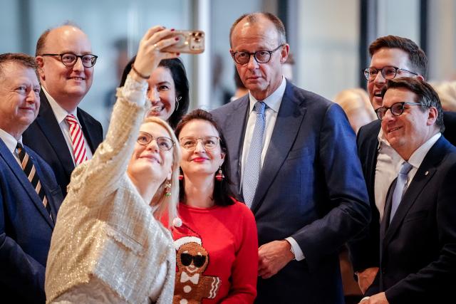 19 December 2025, Berlin: German Chancellor Friedrich Merz speaks to MPs during the what is expected to be the last session before Christmas and the New Year. Photo: Kay Nietfeld/dpa