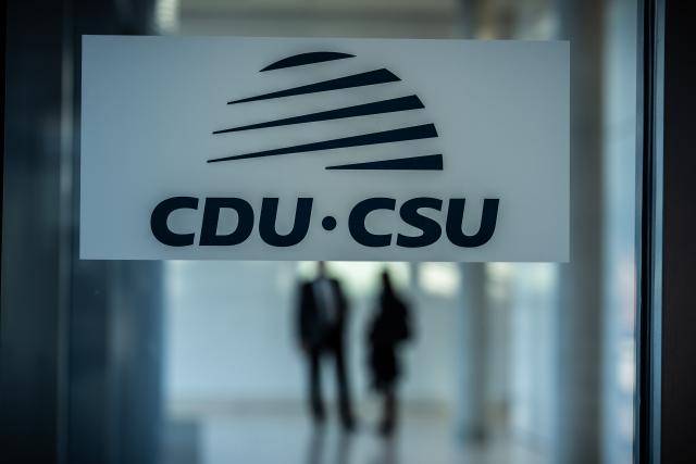 FILED - 02 December 2025, Berlin: A view of the CDU/CSU parliamentary group rooms before the start of a CDU/CSU parliamentary group meeting in the Bundestag. Photo: Michael Kappeler/dpa