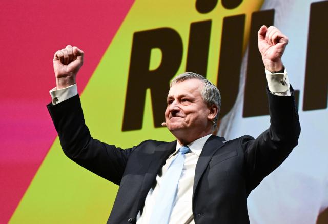 06 January 2026, Baden-Wuerttemberg, Stuttgart: Hans-Ulrich Rülke, state chairman of the FDP Baden-Wuerttemberg, gestures after his speech at the traditional Epiphany meeting of the FDP in the opera house. Photo: Bernd Weißbrod/dpa