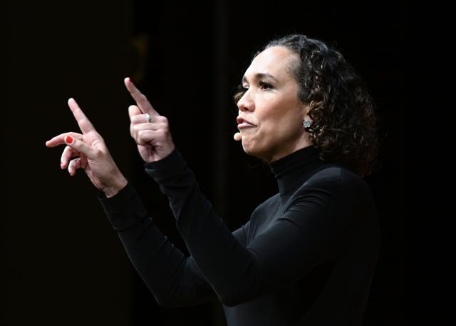 06 January 2026, Baden-Wuerttemberg, Stuttgart: Nicole Buettner, Secretary General of the FDP, speaks at the traditional Epiphany meeting of the FDP in the Opera House. Photo: Bernd Weißbrod/dpa