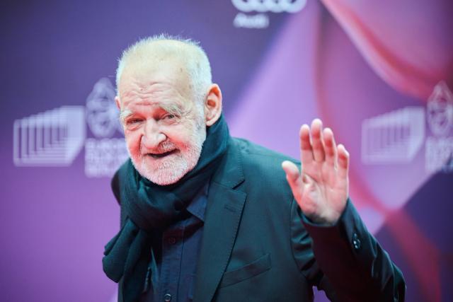 FILED - 09 December 2023, Berlin: Hungarian director Bela Tarr, attends the European Film Awards ceremony in Berlin. Tarr has died at the age of 70 after a long and severe illness, MTI news agency reported on Tuesday, citing his family. Photo: Annette Riedl/dpa