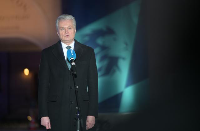 07 January 2026, Bavaria, Seeon: President of Lithuania Gitanas Nauseda makes a statement during the continuation of the three-day closed-door meeting of the Christian Social Union in Bavaria (CSU) parliamentary group in the Bundestag at Seeon Monastery. Photo: Malin Wunderlich/dpa