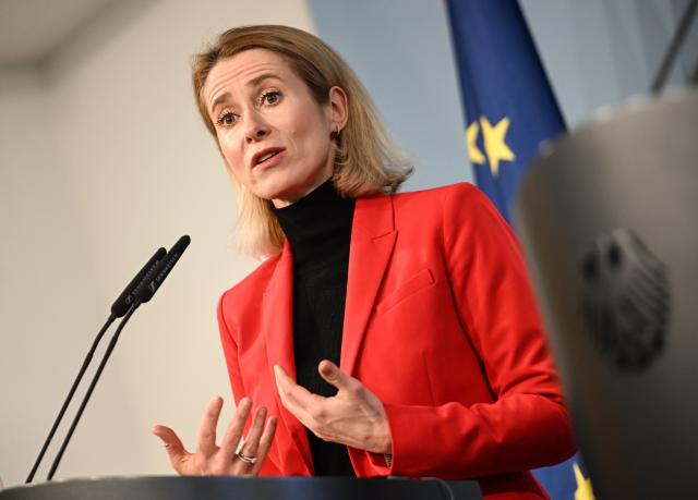 13 January 2026, Berlin: Kaja Kallas, Vice-President of the EU Commission, speaks with Defense Minister Pistorius during a press statement. Kallas is in Berlin for talks on strengthening European defense preparedness. Photo: Britta Pedersen/dpa