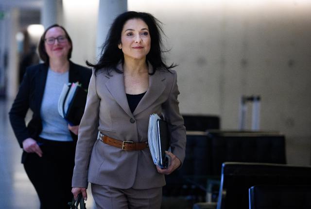 14 January 2026, Berlin: Katherina Reiche, German Minister for Economic Affairs and Energy, leaves the 22nd meeting of the Bundestag Committee on Economic Affairs and Energy in the German Bundestag. Photo: Bernd von Jutrczenka/dpa