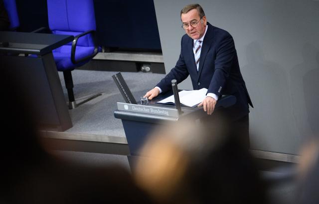 16 January 2026, Berlin: Boris Pistorius, German Defence Minister, speaks during the 54th plenary session of the 21st legislative period in the German Bundestag. Photo: Bernd von Jutrczenka/dpa