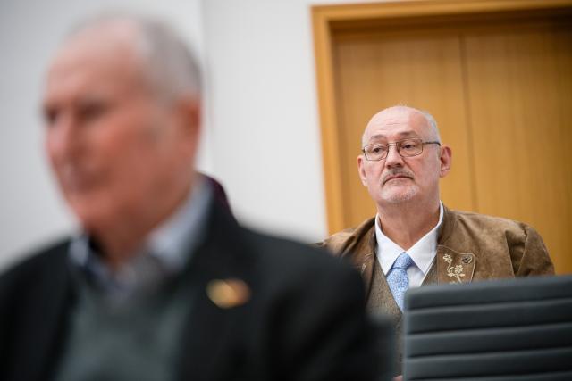 FILED - 09 October 2024, Saarland, Saarbrücken: Christoph Schaufert of the Alternative for Germany (AfD) sits in the plenary of the Saarland state parliament. Photo: Oliver Dietze/dpa
