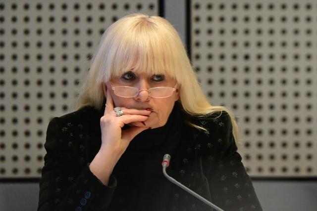 FILED - 12 January 2026, Berlin: Iris Spranger, Berlin's Senator for the Interior and Sport, listens to a question at the start of a meeting of the Berlin House of Representatives' Committee on Internal Affairs. German authorities have issued a ·1 million ($1.1 million) reward for tip-offs leading to the arrest of those responsible for an attack on electricity infrastructure in Berlin that left tens of thousands without power for days. Photo: Sebastian Gollnow/dpa