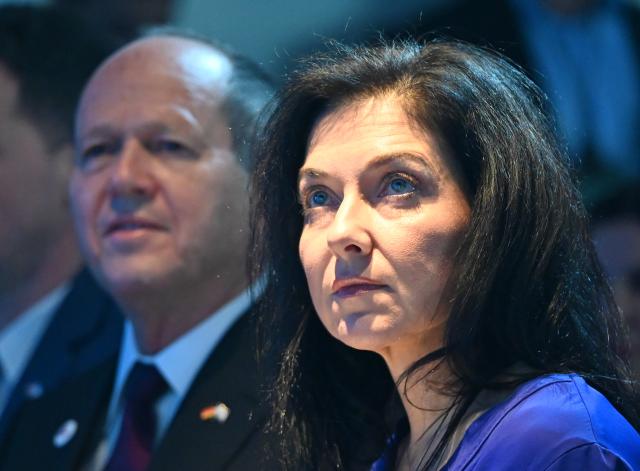 27 January 2026, Berlin: German Minister of Economic Affairs and Energy and Israeli Minister of Economy and Industry Nir Barkat (L), attend the German-Israeli Economic forum in Berlin. Photo: Elisa Schu/dpa