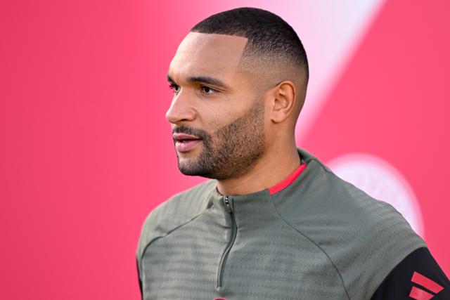 27 January 2026, Bavaria, Munich: Bayern Munich's Jonathan Tah attends the team's training session at the Saebener Strasse train
ing ground ahead of the UEFA Champions League soccer match against PSD Eindhoven. Photo: Sven Hoppe/dpa