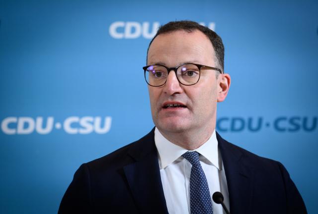 27 January 2026, Berlin: Jens Spahn, Chairman of the Christian Democratic Union  (CDU)/Christian Social Union (CSU) parliamentary group during the CDU/CSU parliamentary group's meeting at the German Parliament (Bundestag). Photo: Bernd von Jutrczenka/dpa