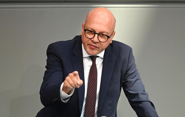 FILED - 06 November 2025, Berlin: Alexander Throm of the Christian Democratic Union (CDU) speaks during a plenary session of the German Bundestag. Photo: Elisa Schu/dpa