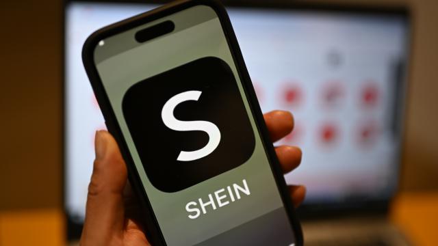 FILED - 29 April 2024, Berlin: The Shein logo can be seen on a smartphone. Photo: Monika Skolimowska/dpa