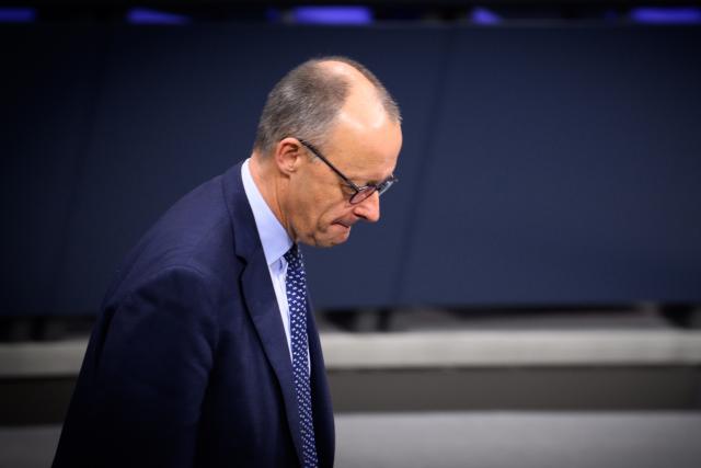 30 January 2026, Berlin: German Chancellor Friedrich Merz attends the 57th plenary session of the German Parliament (Bundestag) in Berlin. Photo: Bernd von Jutrczenka/dpa