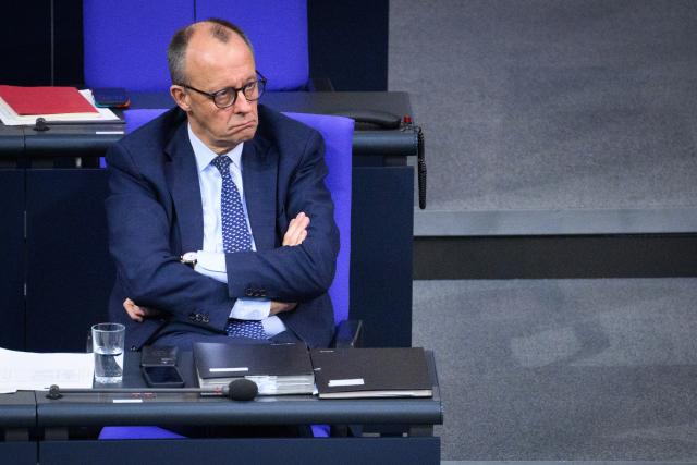 30 January 2026, Berlin: German Chancellor Friedrich Merz attends the 57th plenary session of the German Parliament (Bundestag) in Berlin. Photo: Bernd von Jutrczenka/dpa