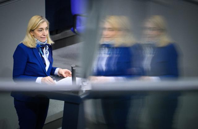 30 January 2026, Berlin: Nina Warken, German Minister of Health speaks during the 57th plenary session of the German Parliament (Bundestag) in Berlin. Photo: Bernd von Jutrczenka/dpa