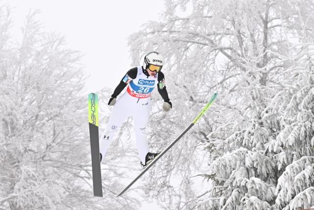 31 January 2026, Hesse, Willingen: Slovenia's Nika Vodan competes in the wonmen's Large Hill competition of the FIS Ski Jumping World Cup FIS Ski Jumping World Cup in Willingen. Photo: Swen Pförtner/dpa