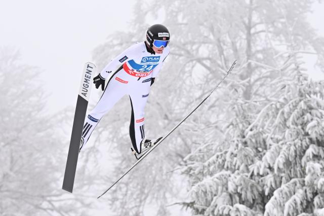 31 January 2026, Hesse, Willingen: Norway's Eirin Maria Kvandal competes in the wonmen's Large Hill competition of the FIS Ski Jumping World Cup FIS Ski Jumping World Cup in Willingen. Photo: Swen Pförtner/dpa