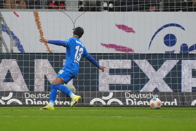 31 January 2026, Hesse, Frankfurt/M.: Leverkusen's Arthur celebrates scoring his side's first goal during the German Bundesliga soccer match between Eintracht Frankfurt and Bayer Leverkusen at the Deutsche Bank Park. Photo: Marc Schüler/dpa - IMPORTANT NOTICE: DFL and DFB regulations prohibit any use of photographs as image sequences and/or quasi-video.