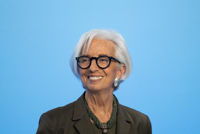 05 February 2026, Hesse, Frankfurt_Main: Christine Lagarde, President of the European Central Bank (ECB), speaks at the press conference after the ECB Governing Council meeting. Photo: Florian Wiegand/dpa