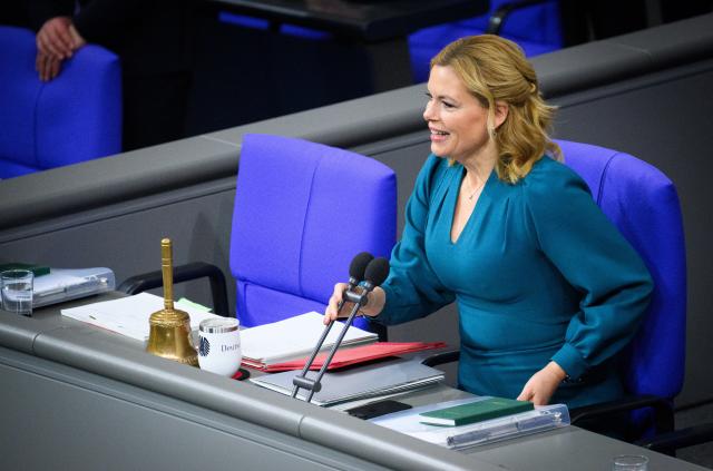 FILED - 29 January 2026, Berlin: Bundestag President Julia Kloeckner opens the 56th plenary session of the 21st legislative period in the German Bundestag. Photo: Bernd von Jutrczenka/dpa