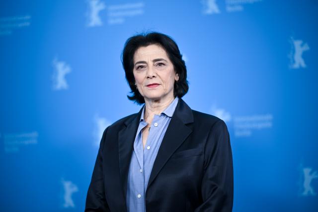 13 February 2026, Berlin: Palestinian actress and film director actress Hiam Abbas attends the photocall for the film In a Whisper (À voix basse) at the 76th Berlin International Film Festival, taking place from February 12 to 22, 2026. Photo: Britta Pedersen/dpa