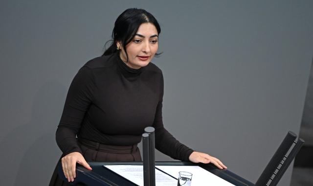 FILED - 26 November 2025, Berlin: Reem Alabali Radovan, Germany's Minister for Economic Cooperation and Development, speaks in the general debate on the budget in the German Bundestag. Photo: Elisa Schu/dpa