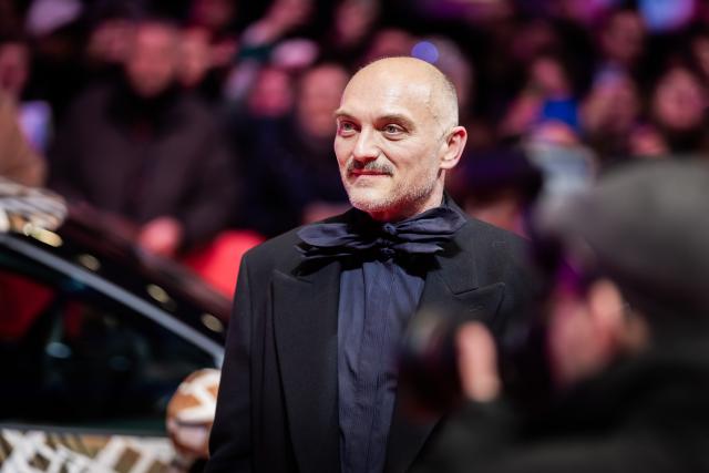 15 February 2026, Berlin: Austrian director Markus Schleinzer stands on the red carpet at the Berlinale Palast for the world premiere of the film "Rose" during the 76th Berlin International Film Festival. Photo: Christoph Soeder/dpa