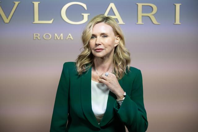 15 February 2026, Berlin: German actress Veronica Ferres attends the "Dine & Dance" event hosted by Bulgari and Constantin Film at Grill Royal during the 76th Berlin International Film Festival. Photo: Christophe Gateau/dpa