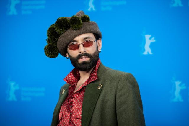 16 February 2026, Berlin: Tom Neuwirth (Conchita Wurst), actor, at the photocall of the film "Die Blutgraefin" (Berlinale Special Gala section). The 76th Berlin International Film Festival will take place from February 12 to 22, 2026. Photo: Christoph Soeder/dpa