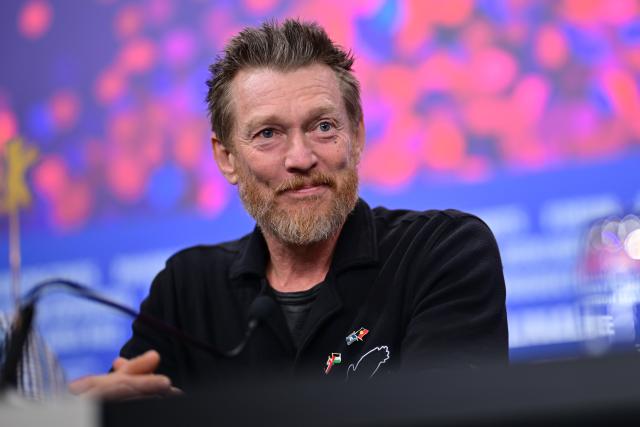 17 February 2026, Berlin: New Zealand actor Erroll Shand reacts during the press conference for the film "Wolfram" at the 76th Berlin International Film Festival, taking place from February 12 to 22, 2026. Photo: Sebastian Christoph Gollnow/dpa