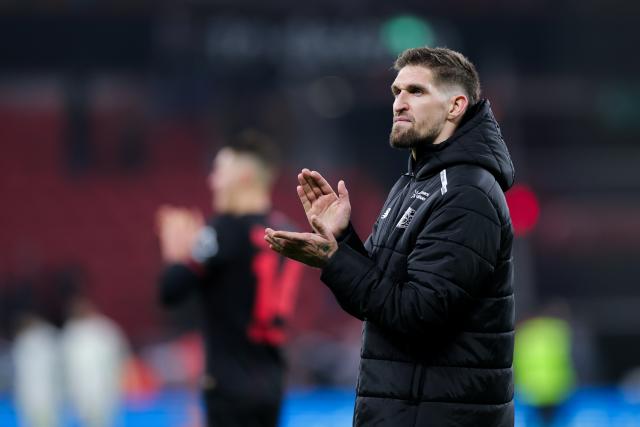 FILED - 24 January 2026, North Rhine-Westphalia, Leverkusen: Bayer Leverkusen's Robert Andrich pictured after the German Bundesliga soccer match between Bayer Leverkusen and Werder Bremen at BayArena. Photo: Rolf Vennenbernd/dpa - IMPORTANT NOTE: In accordance with the regulations of the DFL German Football League and the DFB German Football Association, it is prohibited to utilize or have utilized photographs taken in the stadium and/or of the match in the form of sequential images and/or video-like photo series.