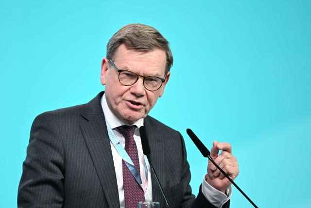 20 February 2026, Baden-Wuerttemberg, Stuttgart: German Foreign Minister Johann Wadephul speaks at the Christian Democratic Union of Germany (CDU) federal party conference. Photo: Katharina Kausche/dpa