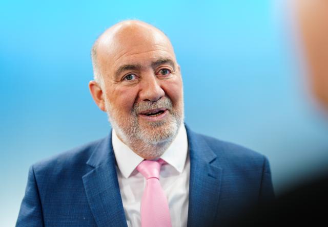 02 March 2026, Berlin: Ron Prosor, Ambassador of Israel to Germany, speaks during an interview with the German Press Agency (dpa). Photo: Michael Kappeler/dpa