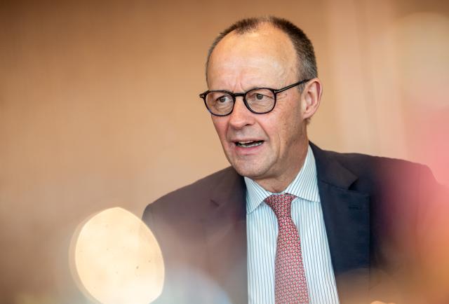 04 March 2026, Berlin: German Chancellor Friedrich Merz reacts ahead of the German Cabinet meeting at the Federal Chancellery. Photo: Michael Kappeler/dpa