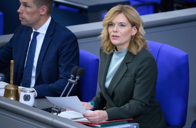 04 March 2026, Berlin: President of the Bundestag Julia Kloeckner opens a plenary session of the 21st legislative period in the German Bundestag. Photo: Bernd von Jutrczenka/dpa