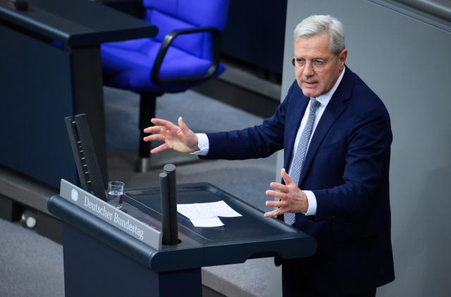 04 March 2026, Berlin: Member of the German Bundestag Norbert Roettgen speaks during the plenary session of the 21st legislative period in the German Bundestag. Photo: Bernd von Jutrczenka/dpa