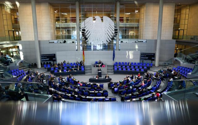 04 March 2026, Berlin: German Minister of Defense Boris Pistorius speaks during the current affairs hour in the 61st plenary session of the 21st legislative period in the German Bundestag. Photo: Bernd von Jutrczenka/dpa