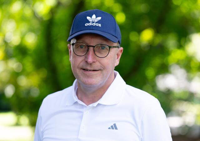 FILED - 20 August 2025, Bavaria, Reisbach: President of the German Ski Association Joerg Flechtner takes part in the Biathlon Summer Fan Festival in Bayern-Park. Photo: Sven Hoppe/dpa
