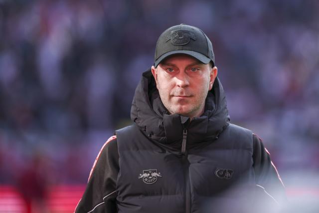 07 March 2026, Saxony, Leipzig: Leipzig coach Ole Werner os pictured before the German Bundesliga soccer match between RB Leipzig and FC Augsburg at the Red Bull Arena. Photo: Jan Woitas/dpa - IMPORTANT NOTE: In accordance with the regulations of the DFL German Football League and the DFB German Football Association, it is prohibited to utilize or have utilized photographs taken in the stadium and/or of the match in the form of sequential images and/or video-like photo series.