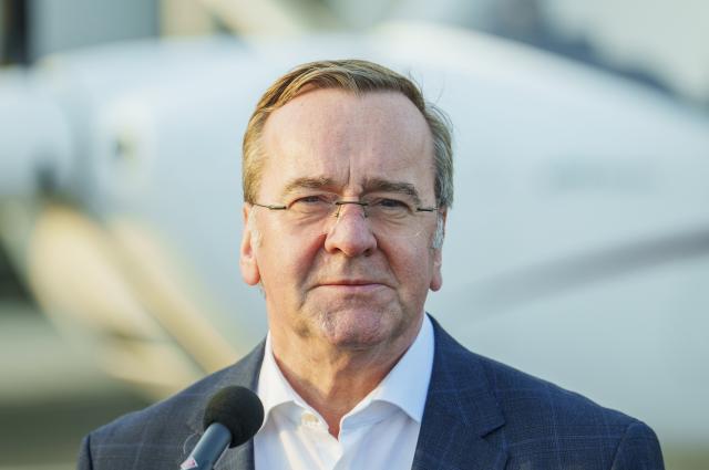 09 March 2026, Rhineland-Palatinate, Mainz: German Minister of Defense,  Boris Pistorius speaks during a press statement on Rhineland-Palatinate's drone defence expertise at the Mainz-Finthen airfield. Photo: Andreas Arnold/dpa